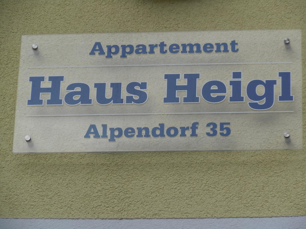דירות סנט יוהן אים פונגאו Haus Heigl מראה חיצוני תמונה